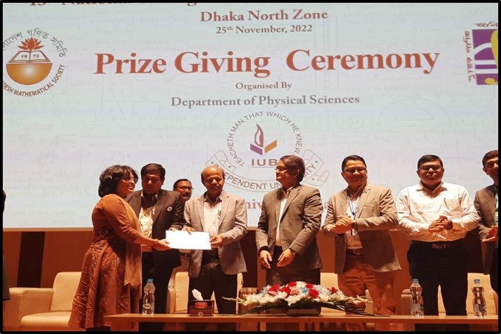 AWARD IN MATH OLYMPIAD